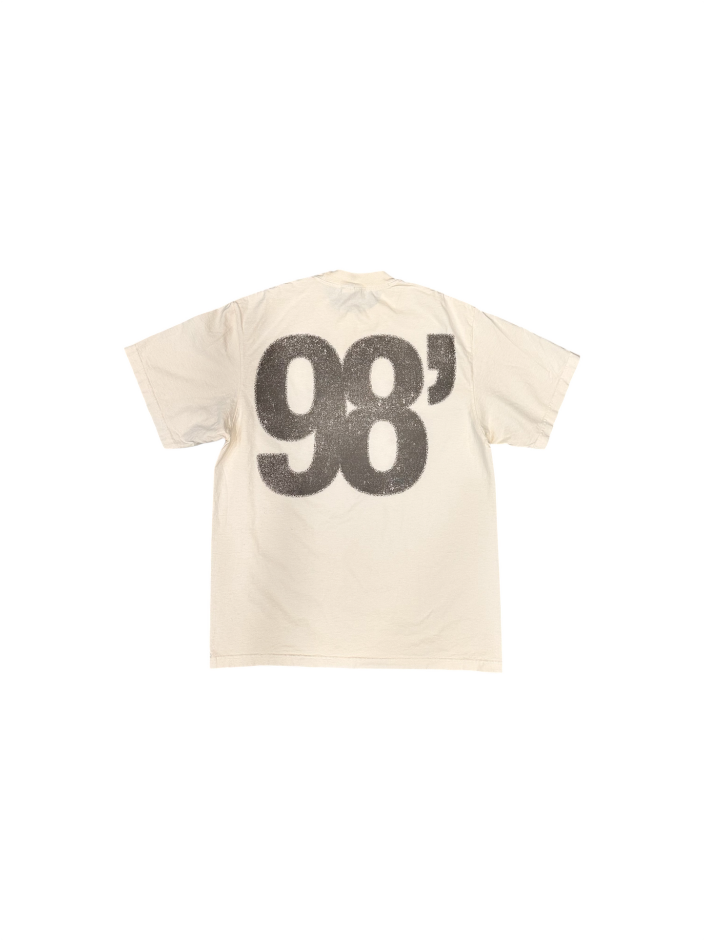Beige Stitched Together Logo T-Shirt
